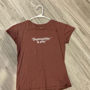 ‘Sustainability is Sexy’ Organic Cotton Tee